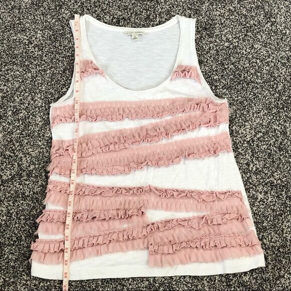 BANANA REPUBLIC-LACE COVERED FRONT SLESS TOP - B5 - Picture 10 of 12